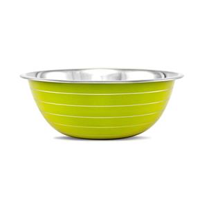 Tigela Inox Color 28cm Mixing Bowl Gourmet Mix - Verde