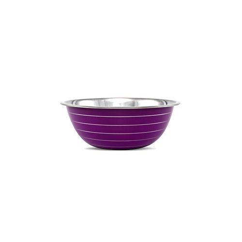 Tigela Inox Color Mixing Bowl Lilás - 20cm