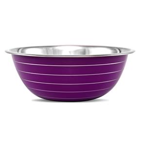 Tigela Inox Color Mixing Bowl Lilas - 32 Cm