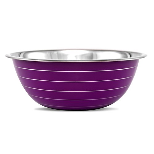 Tigela Inox Color Mixing Bowl Lilás - 32Cm