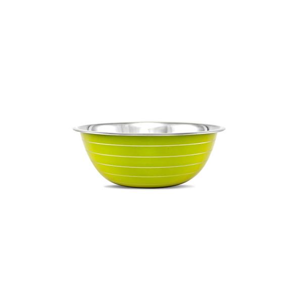 Tigela Inox Color Mixing Bowl Verde 20cm - Gourmet Mix