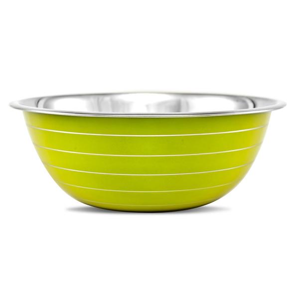 Tigela Inox Color Mixing Bowl Verde 32cm - Gourmet Mix