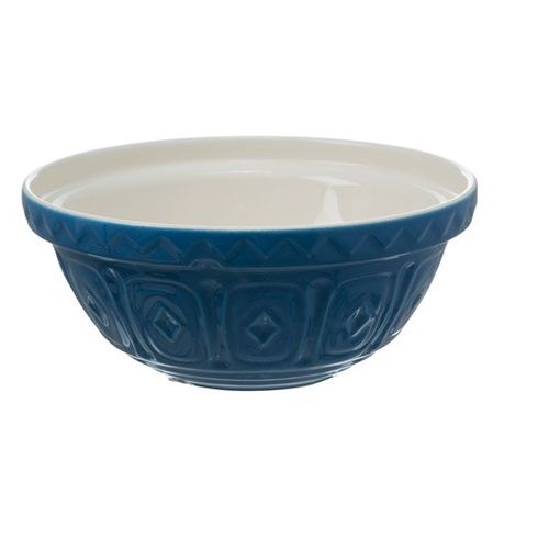 Tigela Mason Cash Ceramica 26cm Azul Etna