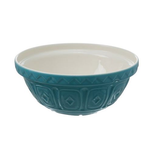 Tigela Mason Cash Ceramica 26cm Azul Turquesa Etna