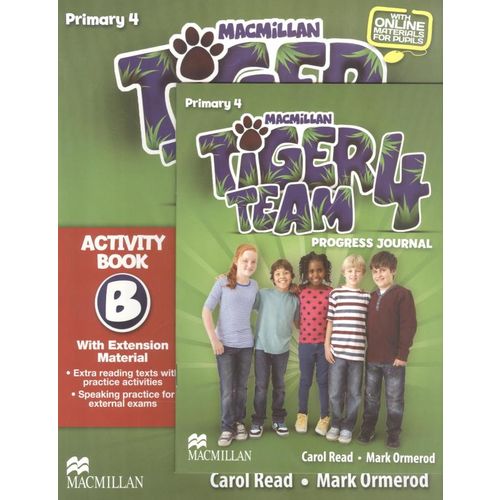 Tiger Team 4b Activity Book With Progress Journal