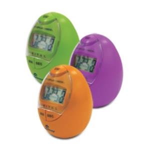 Timer Digital com Cronômetro Regressivo, Progressivo e Alarme Modelo Oval Incoterm