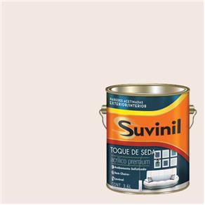 Tinta Acrilica Acetinada Toque de Seda Suvinil Lua de Mel 3,6lts.