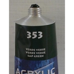 Tinta Acrilica Acrilex Verde Vessie #353 - 59ml