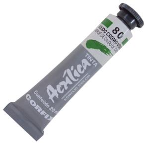 Tinta Acrilica Corfix 020 Ml Oxido Cromo Verde 80020-80