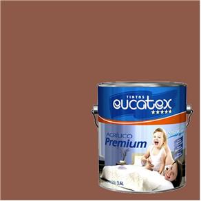 Tinta Acrilica Fosca Eucatex Chocolate Derretido 3,6Lts