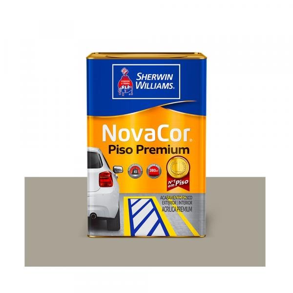 Tinta Acrílica Fosco Novacor Piso Premium Concreto 18 Litros Sherwin Williams - Sherwin Willians