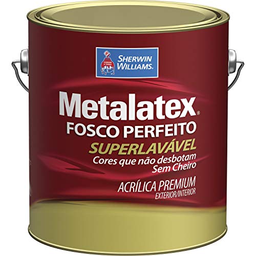 Tinta Acrílica Metalatex Fosco Perfeito Bianco Sereno 3,6 Litros