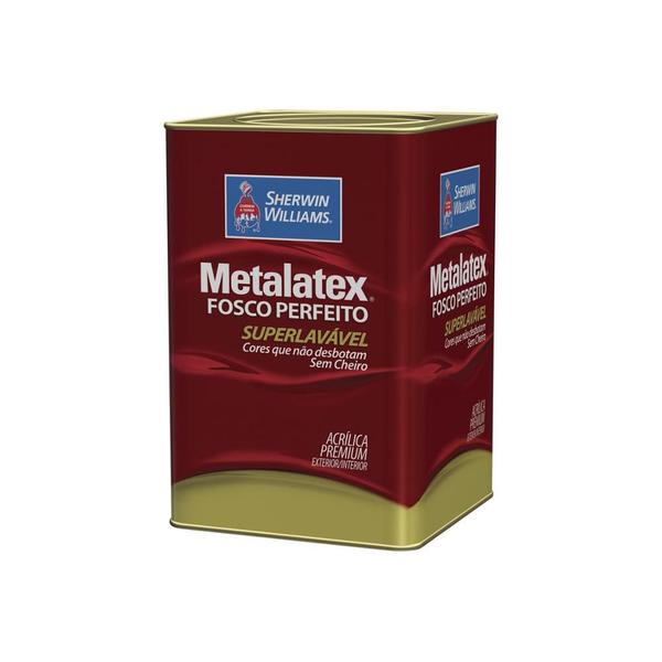 Tinta Acrílica Metalatex Fosco Perfeito Gelo 18 Litros - Sherwin Williams