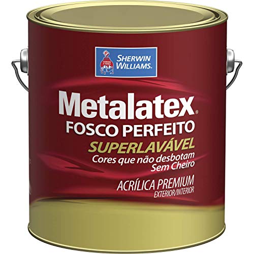 Tinta Acrílica Metalatex Fosco Perfeito Gelo 3,6 Litros