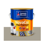 Tinta acrílica Novacor piso liso 3,6 litros concreto Sherwin Williams