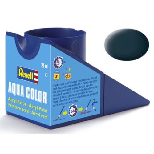 Tinta Acrílica Revell Aqua Color Cinza Granito Fosco - Revell 36169
