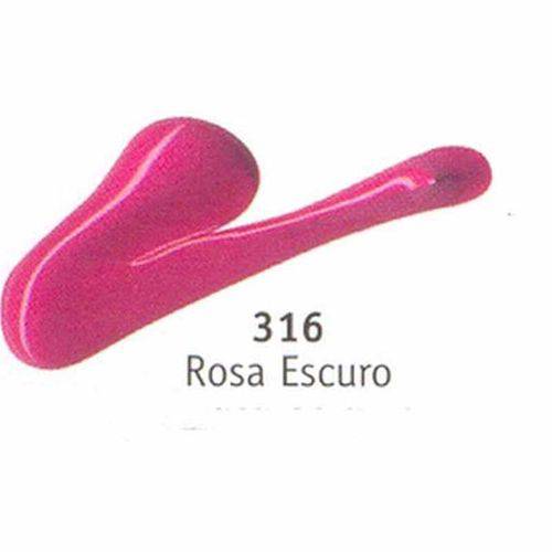 Tamanhos, Medidas e Dimensões do produto Tinta Acrylic Colors 250ml Acrilex Rosa Escuro 316
