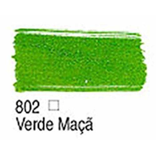 Tinta Fosca para Artesanato Acrilex 100 Ml Verde Maçã 802