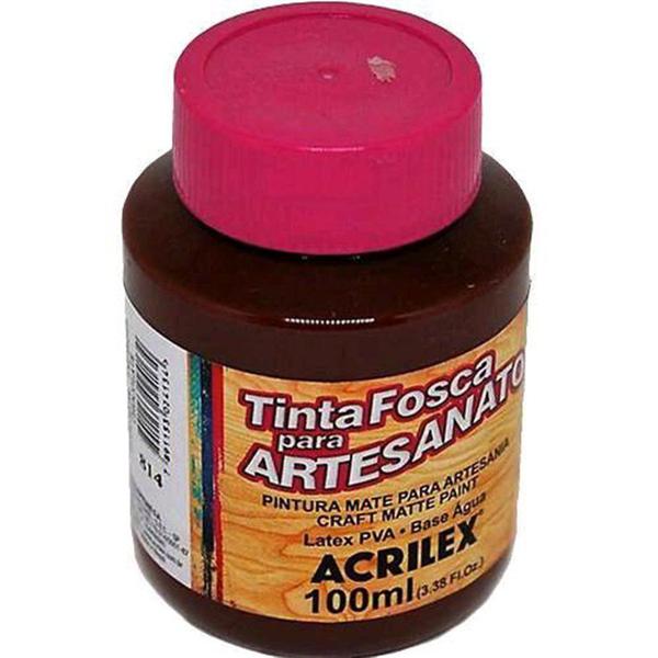 Tinta Fosca para Artesanato de Chocolate 100ml (32100814) - Acrilex