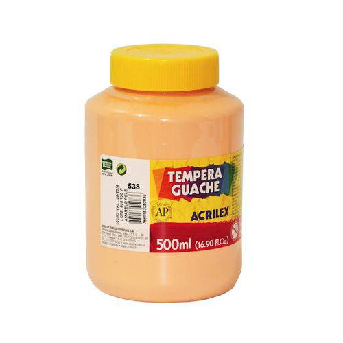 Tinta Guache 500ml Amarelo Pele Acrilex