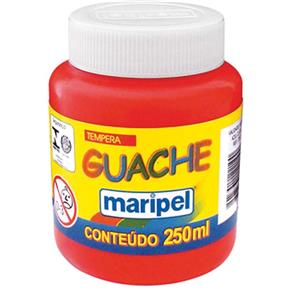 Tinta Guache 250Ml Marrom Maripel