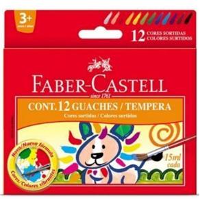 Tinta Guache Faber-Castell 12 Cores 161112