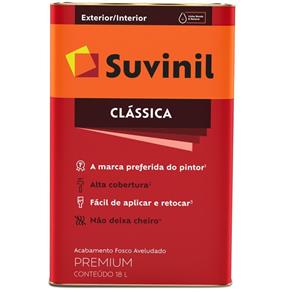 Tinta Látex Fosco Clássica Maxx Premium Lírio 18L Suvinil