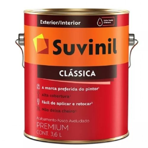 Tinta Látex Fosco Clássica Maxx Premium Lírio 3,6l Suvinil