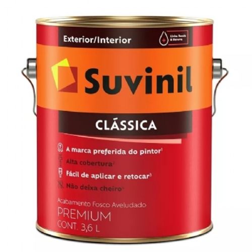Tinta Látex Fosco Clássica Maxx Premium Pêssego 3,6l Suvinil
