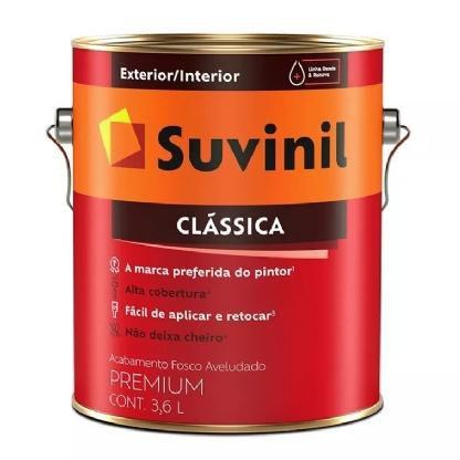 Tinta Látex Fosco Clássica Maxx Premium Tangerina 3,6L Suvinil