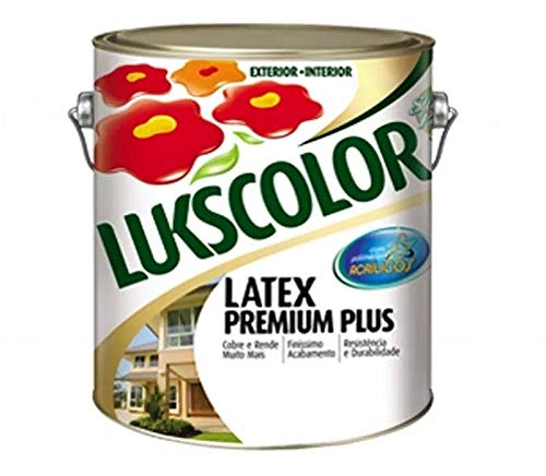 Tinta Latex Lukscolor Branco 3,6Lts
