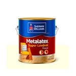 Tinta Látex Metalatex acrílica fosco 3,6L pérola Sherwin Williams