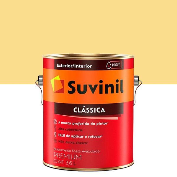 Tinta Látex Suvinil Fosco Clássica Maxx Premium 3,6 Litros