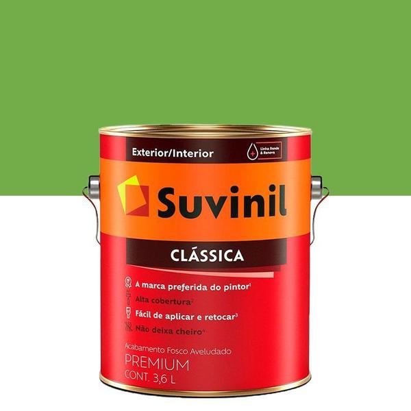 Tinta Látex Suvinil Fosco Clássica Maxx Premium 3,6 Litros