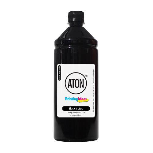 Tamanhos, Medidas e Dimensões do produto Tinta para Epson L1300 | L-1300 Bulk Ink Black Aton Corante 1 Litro