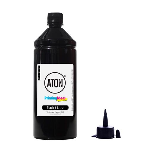 Tinta para Epson Bulk Ink T664 T664120 Black Aton 1 Litro