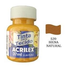 Tinta para Tecido 37ml 539 Siena Natural - Acrilex 900665