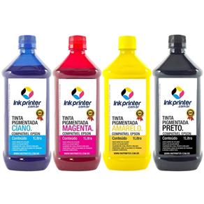 Tinta Pigmentada InkPrinter para Bulk Ink Impressora Epson (4 Litros)