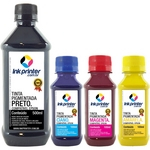 Tinta Pigmentada Inkprinter Para Bulk Ink Impressora Epson - 800ml