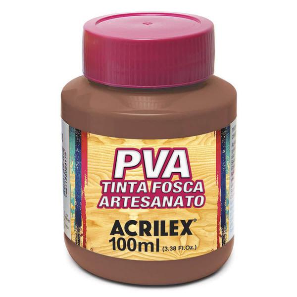 Tinta Plástica PVA - 100ml - Chocolate - 814 - Acrilex
