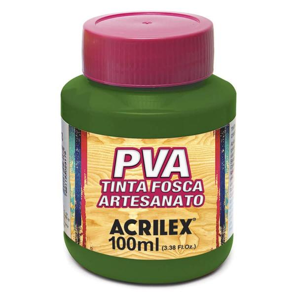 Tinta Plástica PVA - 100ml - Verde Oliva - 545 - Acrilex