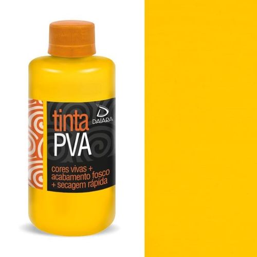 Tinta Pva Daiara 250ml - 11 Amarelo Limão