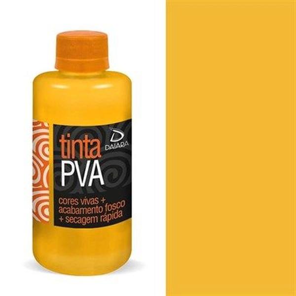 Tinta PVA Daiara 250ml - Amarelo Gema 13