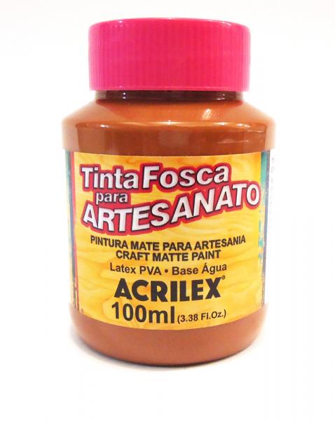 Tinta PVA Fosca para Artesanato 100ml 531 Marrom - Acrilex