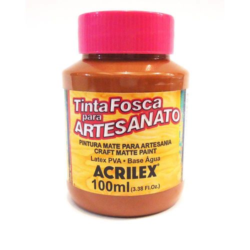 Tinta Pva Fosca para Artesanato 100ml 531 Marrom - Acrilex