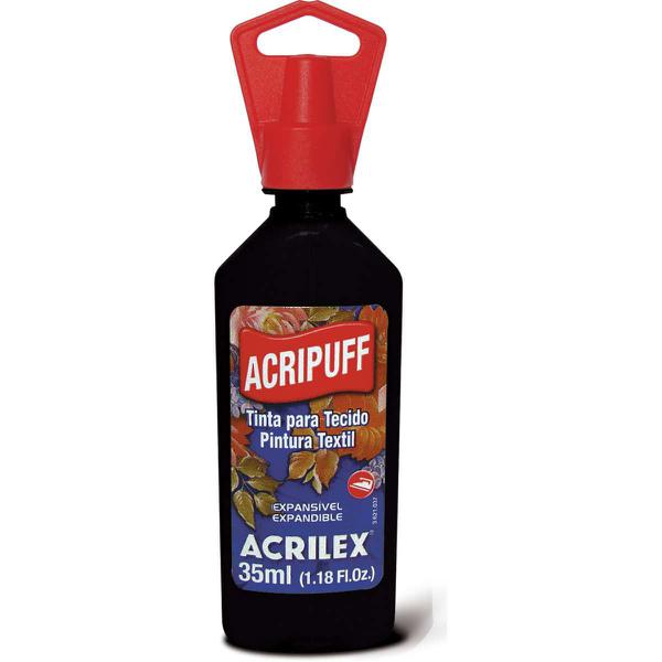 Acripuff Preto 35ML - Acrilex