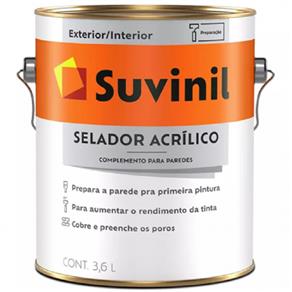 Tinta Selador Acrilico 3,6L Suvinil