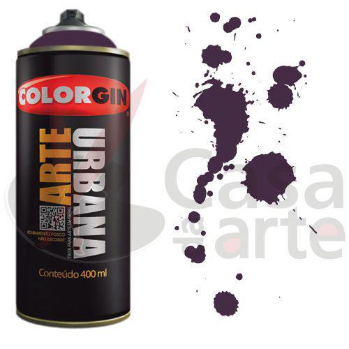 Tinta Spray Arte Urbana Colorgin 400 Ml Roxo Beterraba - 904