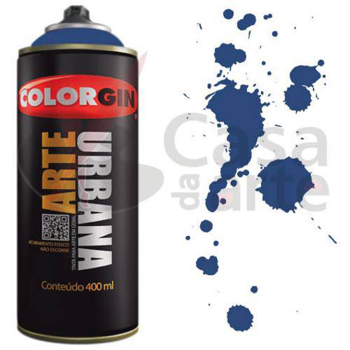 Tinta Spray Arte Urbana Colorgin 350ml Azul Netuno 925