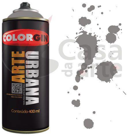 Tinta Spray Arte Urbana Colorgin 350ml Cinza Londres 935